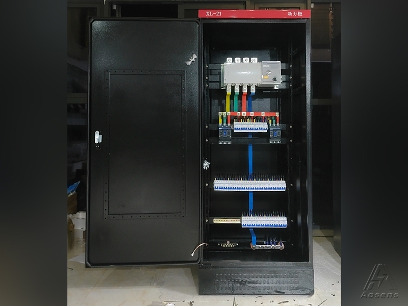 定制黑色XL21动力柜 ATS低压成套配电柜